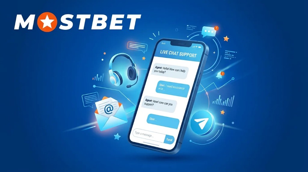 Mostbet app live chat support with email and Telegram channels